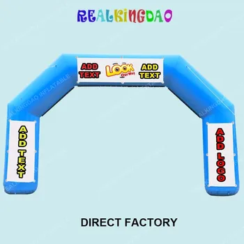 

PVC 5 m Inflatable Arch Inflatable Sports Archway Start Finish Line for Events Air Blower Included