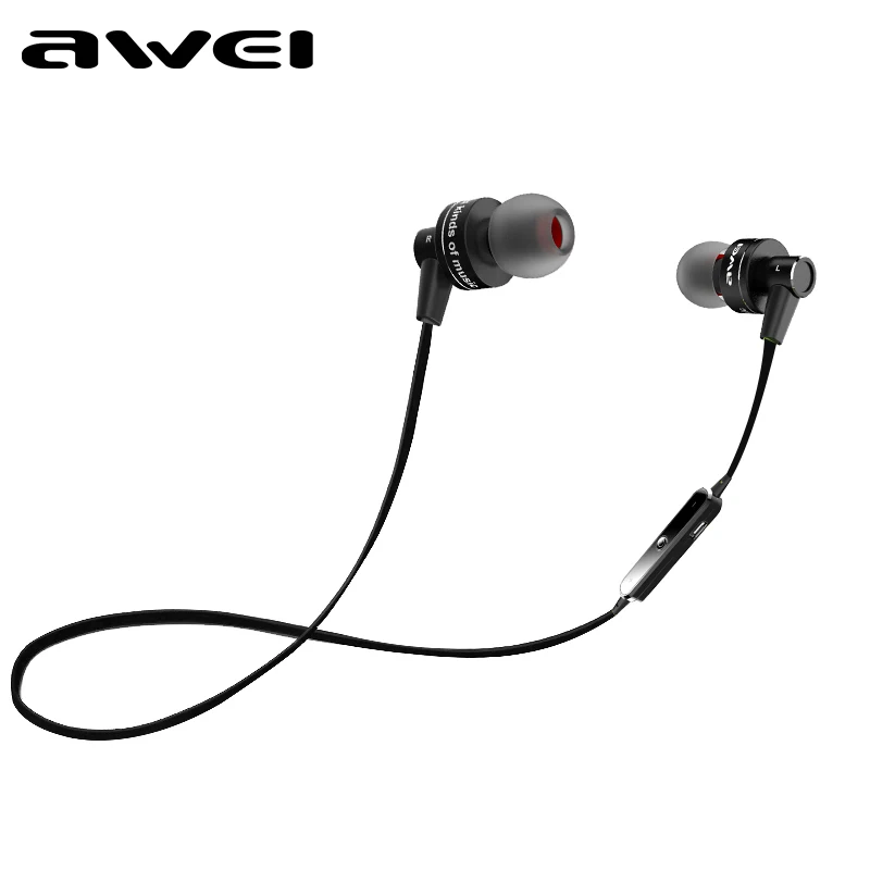  2016 New Original AWEI A990BL Universal Wireless Bluetooth 4.0 Sport Earphone In Ear Earphones For Sony Z2 Z3 Sumsang S6 