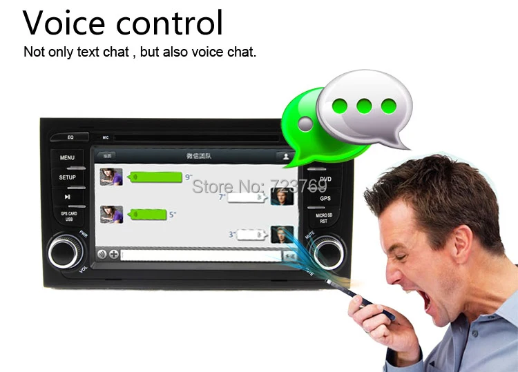 Perfect Android 5.1 System, 16 GB Flash, 4 Core, HD 1024X600, Car Radio GPS Navigation for Audi A4(2002-2008.9) 6