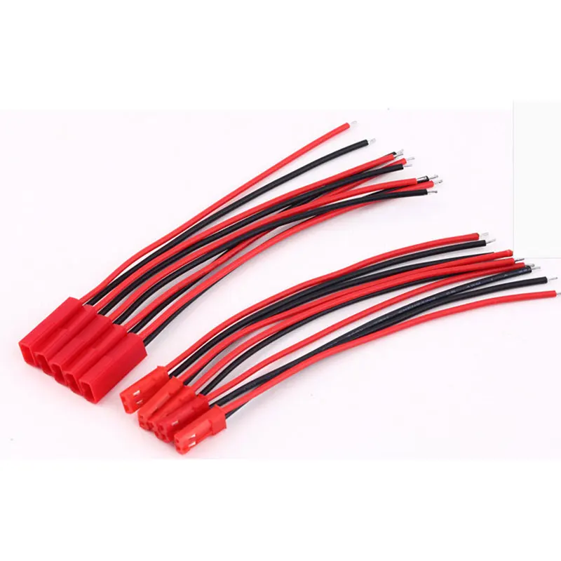 

18AWG JST Connector Plug Cable Male+Female JST Y plug Wire for Rc Model Helicopter DIY FPV Drone Lipo Battery