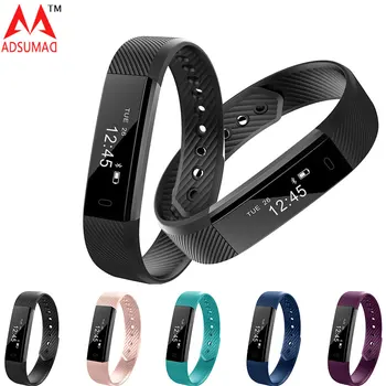 

ID115 Smart Band Bracelet Step Counter Pedometer Sleep Monitor Vibrating Connect Android IOS Fitness sleep monitor