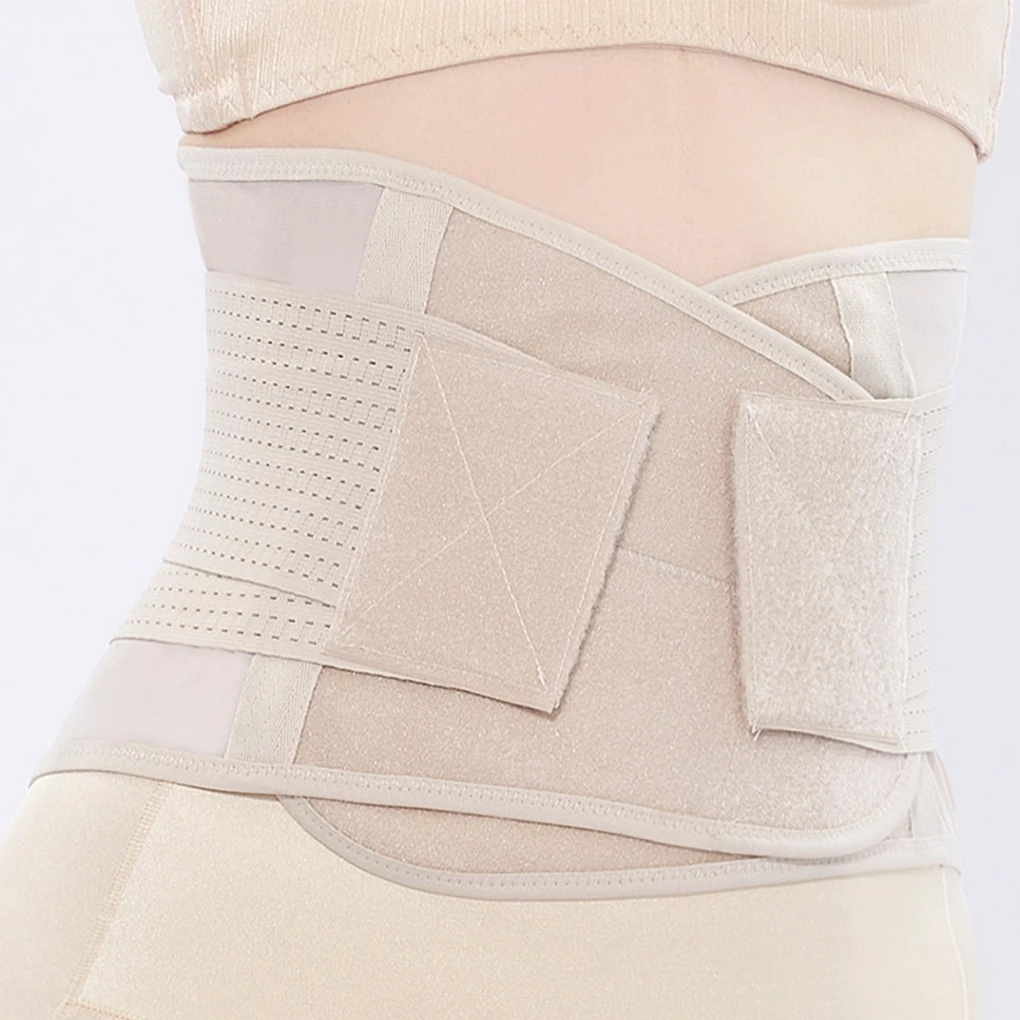 3in1 Belly/Abdomen/Pelvis Postpartum Belt Body Recovery Shapewear Belly Slim Waist Cinchers Breathable Waist Trainer Corset