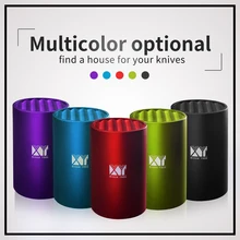 

XYj Kitchen Knife Tool Holder 6" 8" Knife Block Multi-color Knife Stand Ceramic Stainless Steel Kitchen Knife HolderAccessories