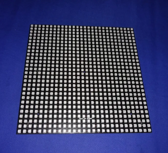 P10 APA102 полноцветный RGB внутренний светодиодный дисплей Панель 28*28 пикселей 280 мм *