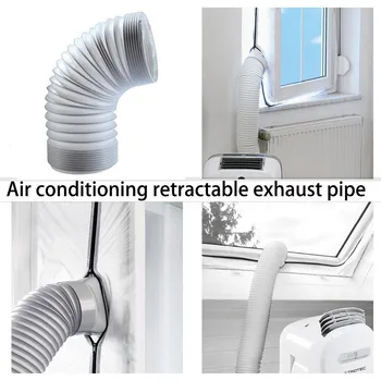 

Universal Mobile Air Conditioning Exhaust Pipe Exhaust pipe Telescopic Heat Pipe вытяжка pipe медная трубка pipa cachimbo