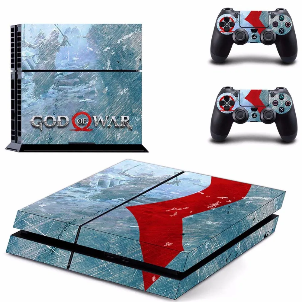 Наклейки на кожу God of War PS4 для Sony PlayStation 4 и 2 контроллеров | Электроника