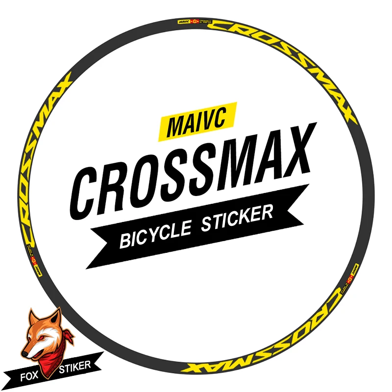 26er 27.5er 29er MTB Rim Wheel Sticker Cycle Reflective Mountain Bike Wheels Decal for MAVICROSSMAX SL-PRO | Спорт и развлечения