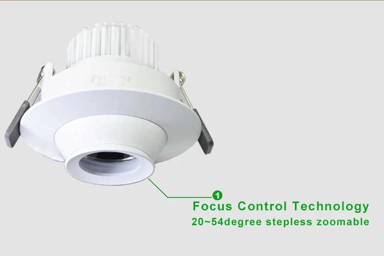 2CS/Lot 7 Вт потолочный светильник LED потолочный светильник Встраиваемые пятно света 100-240 В для showroom музей домашнего освещения