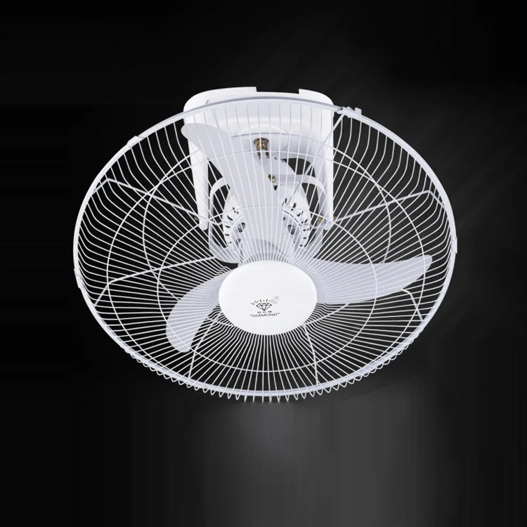 3 Leaves Iron Ceiling Fan Cooling Fan White Silent Electric Ceiling Fan household Ceiling fan with wall control