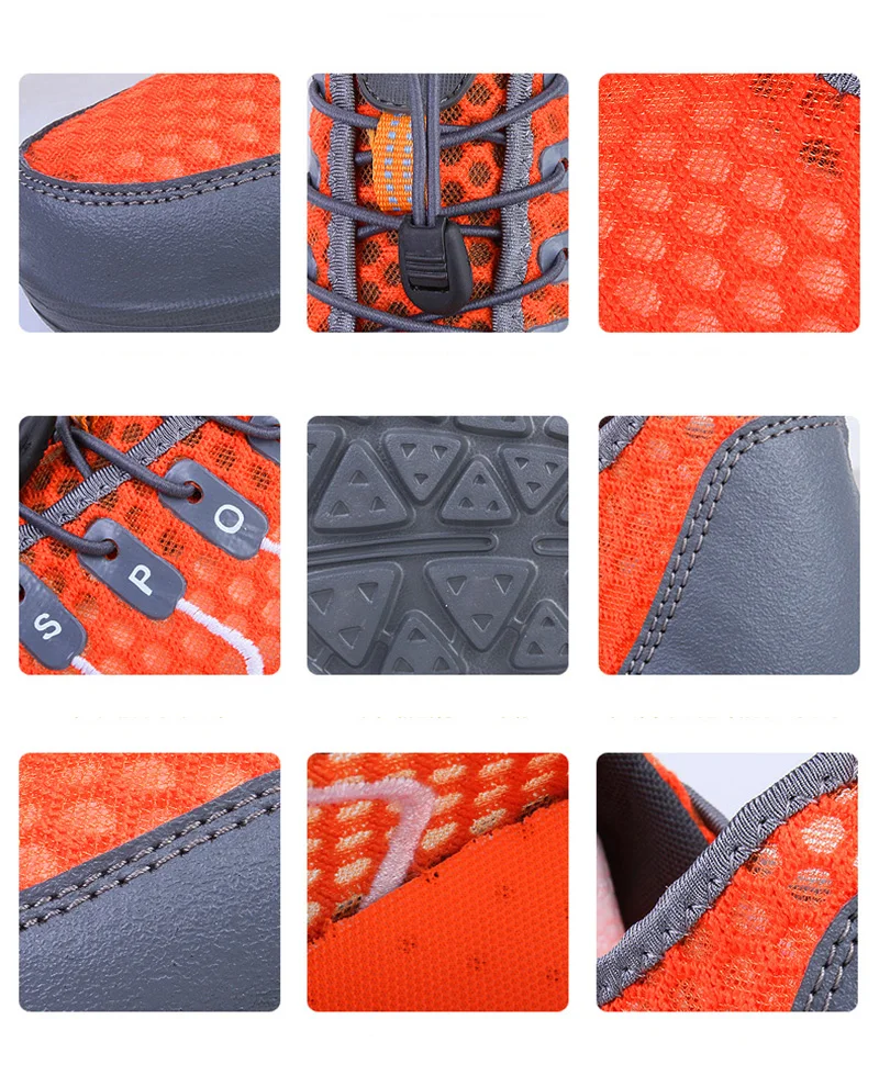 Summer Unisex Breathable Comfortable Mesh Sneakers Men Shoes Out door Wading Water Male Shoes Loafers Casual Walking (4)