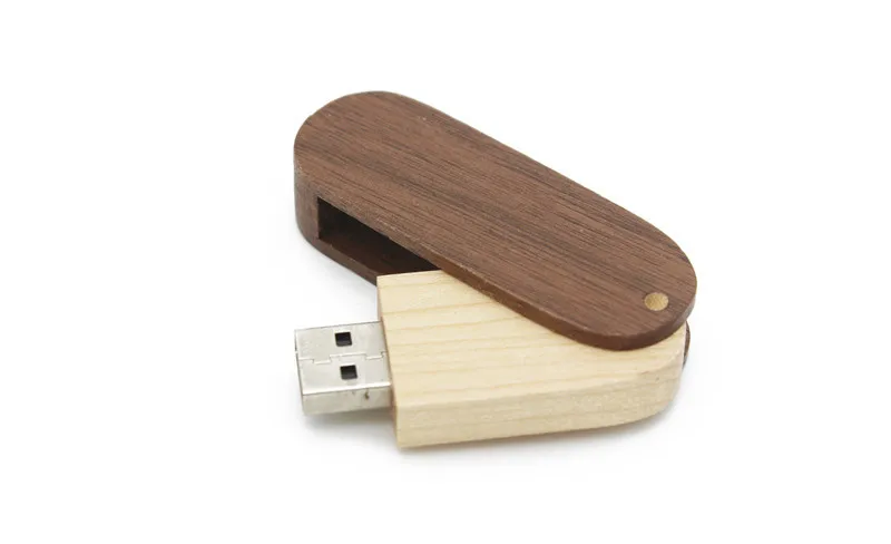 Jaster логотип на заказ деревянные вращающиеся деревянные usb флэш-накопитель 4 ГБ 8 ГБ 16 г 32 Гб 64 Гб карта памяти лазерная гравировка подарки