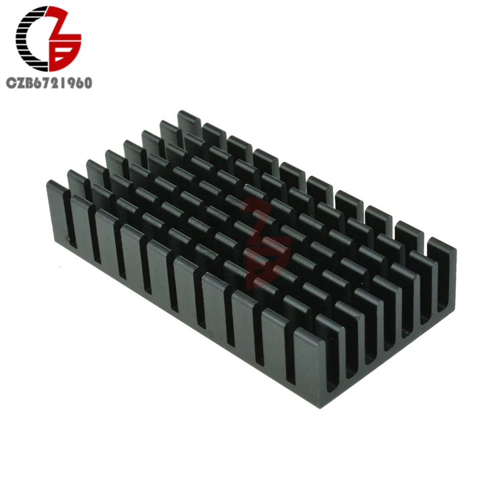 50x25x10mm Heatsink Cooling Radiator Heating Dissipation Cooler For PCB LM2596 2577 2587 Amplifer LED COB Light DIY