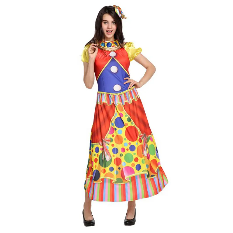

Umorden Women's Belle Of The Big Top Circus Costume Clown Costumes Halloween Purim Carnival New Year Party Cosplay Dress Up