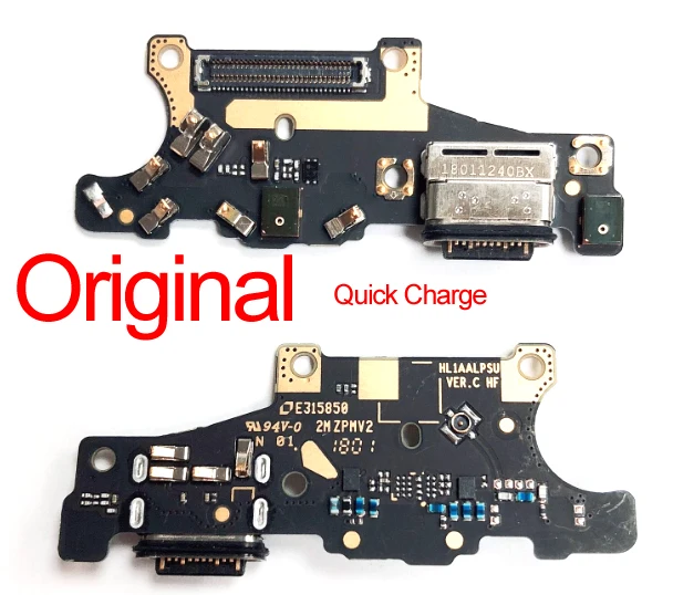 Original Genuine USB Charging Charge Dock Board Plug Jack Port Quick Microhone for Huawei Mate 10 Mate10 | Мобильные телефоны и
