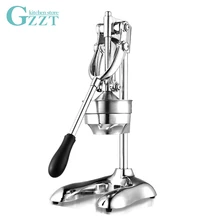 Ручная Соковыжималка Ручной пресс апельсиновое яблоко Цитрусовая лимонная соковыжималка коммерческий фруктовый сок соковыжималка из нержавеющей стали фруктовый Овощной инструмент