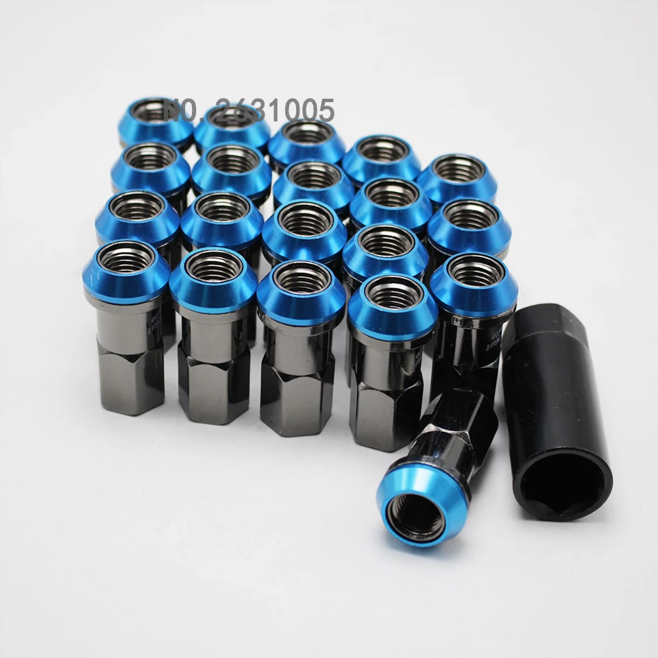 

Modified car nut or universal wheel nut M12x1. 5 fracture toughness racing 600 composite wheel nut