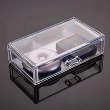 透明なプラスチック化粧オーガナイザーアクリルメイクアップツールマニキュア主催ホルダー Escritorio 1 つ引き出しジュエリーボックスケース(China)