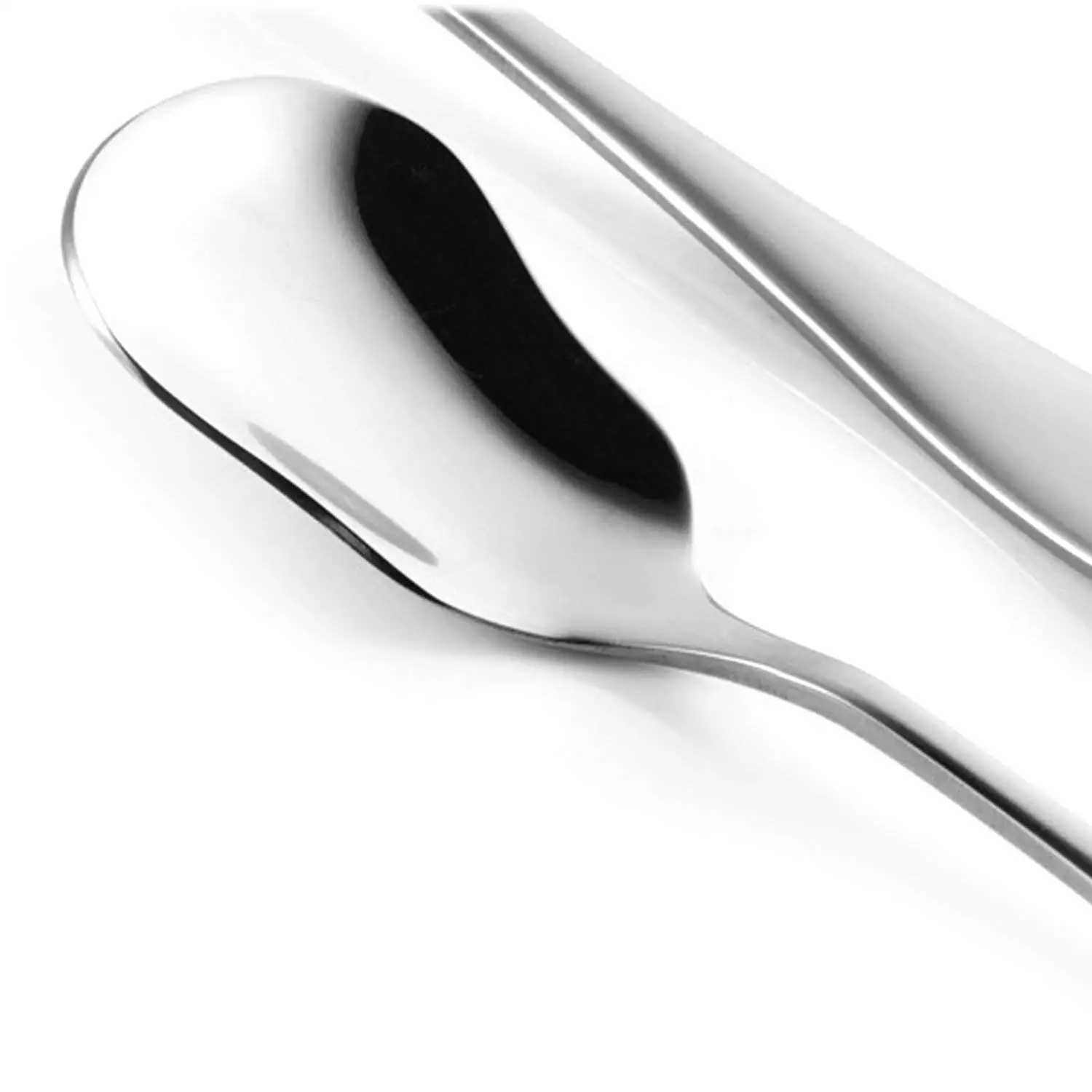 5.3-inch Stainless Steel Ice Cream Sugar Spoon Scoop Flatware Silverware Cutlery Tableware Set Dishwasher Safe