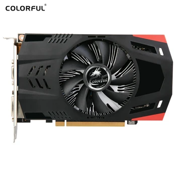 

COLORFUL Graphics Card GT GeForce 730K 2GD5 GDDR5 Fan 902MHz Cheap Video Card HDMI VGA DVI Hynix Memory CUDA Cores