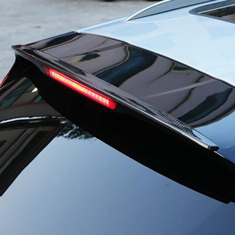 

For Macan Carbon Fiber Car Styling Rear Roof Lip Spoiler Wing 2014-2016