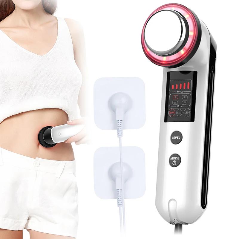 Ultrasound Cavitation EMS Body Slimming Massager Weight Loss Anti Cellulite Fat Burner Galvanic Infrared Ultrasonic Wave Therapy |