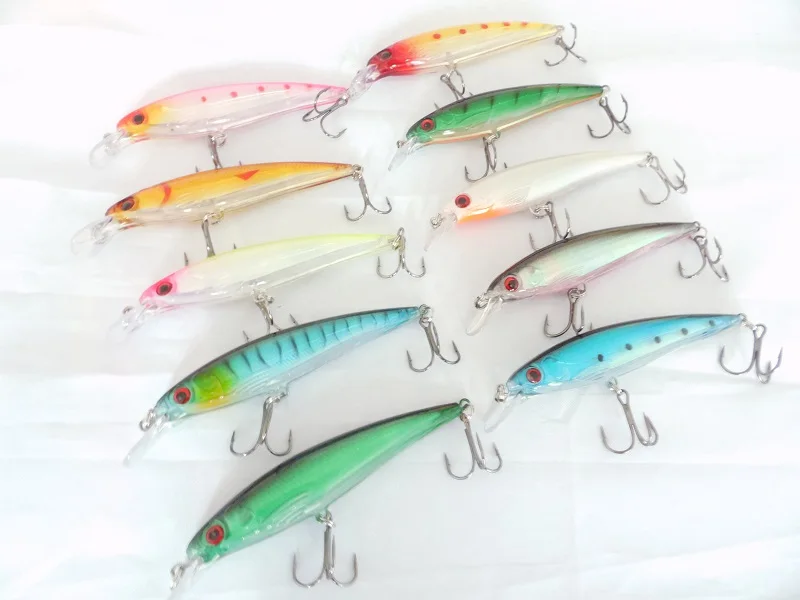 Retail 10pc/set Ocean Beach Fishing Lures 10cm Length 13.5g Fishing
