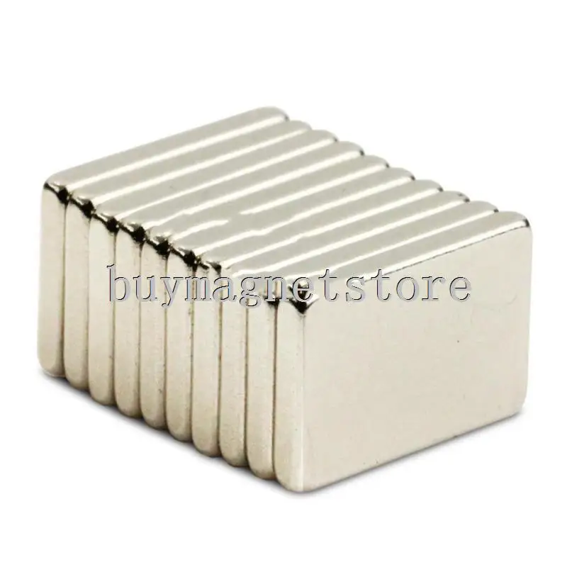 

5pcs N35 Strong Block Cuboid Rare Earth Neodymium Magnets 15 mm x 10 mm x 2 mm ndfeb Neodymium neodimio imanes