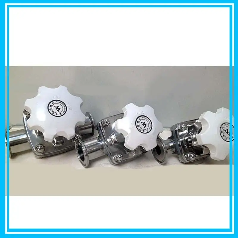 DN25 Высокое качество руководство мембранный Клапан Нержавеющая сталь Клапан для напитков