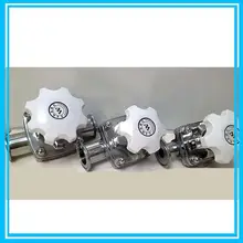 DN25 Высокое качество руководство мембранный Клапан Нержавеющая сталь Клапан для напитков