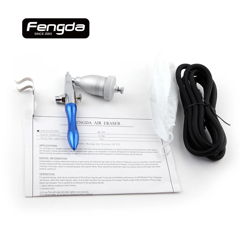 Fengda BD 178 Airbrush воздушный ластик пистолет для пескоструйной обработки