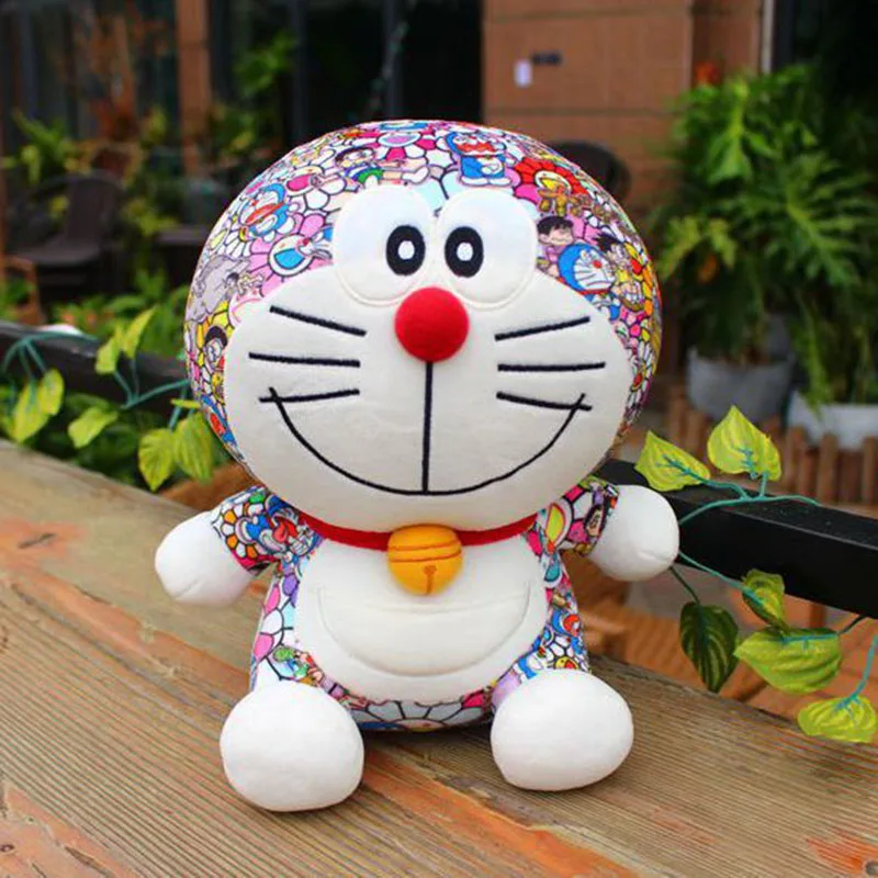 25cm Newest Doraemon plush toys Soft Stuffed Animals Cute Cat Doll  Doraemon Figure Toys for kids