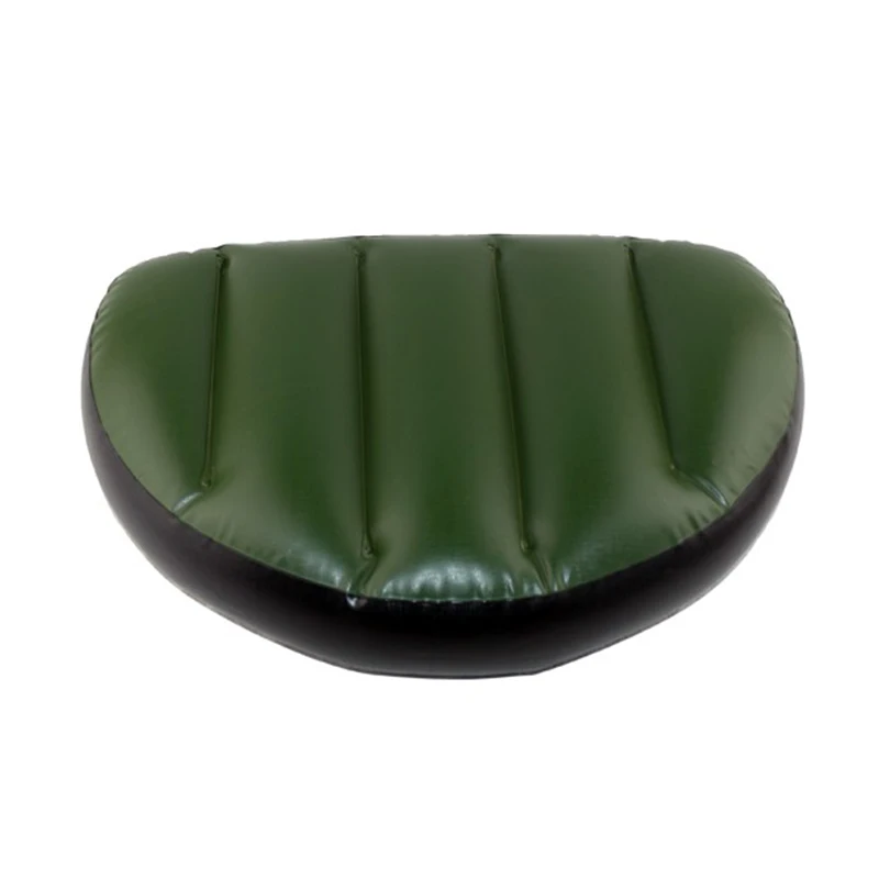 

PVC inflatable seat air cushion mat waterproof inflatable fishing boat outdoor inflatable seat pillow 46*32*10cm Random color