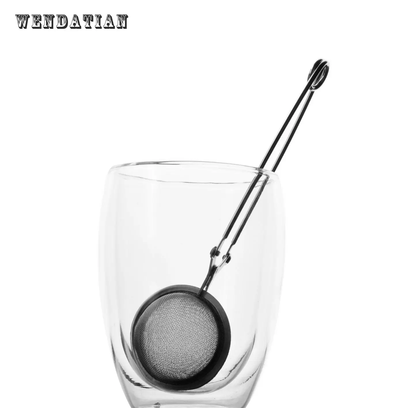 Kitchen Bar Teaware Tea Strainers handheld stainless steel Wire Mesh