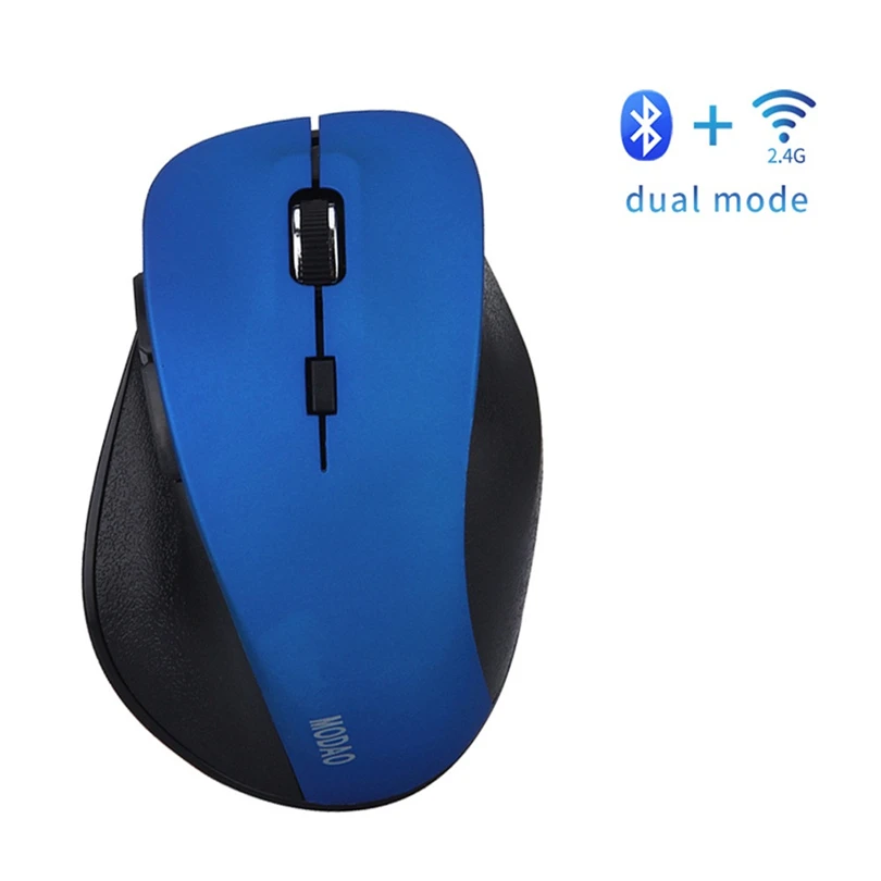 

2018 MODAO Rechargeable 6D Bluetooth 4.0 And 2.4G Dual Mode Wireless Mouse Gaming Mouse Mice For PC NoteBook Smart TV A30