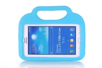 

Shockproof Case For Samsung Galaxy Tab 3 4 lite 7.0 P3200 T210 T230 T235 T110 T116 Kids Cute Cartoon EVA Silicone Cover Case
