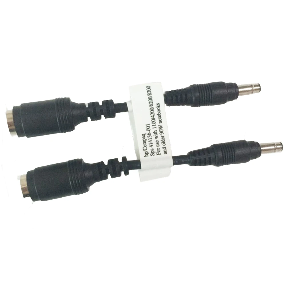 

For HP 414136-001 Dongle 90W Smart AC Adapter Cable Converter DC 7.4X5.0mm To 4.8X1.7mm
