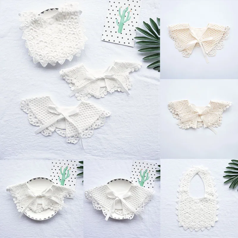 Кружево слюнявчик для младенца нагрудники полотенца Треугольники ...