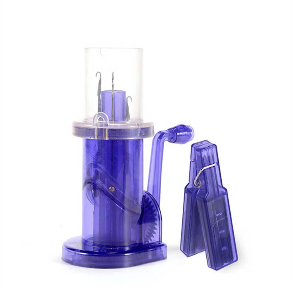 

Practical Hand Knitting Machine Plastic Spool Knitter Wool Winder DIY Bracelet Weave Craft Tool