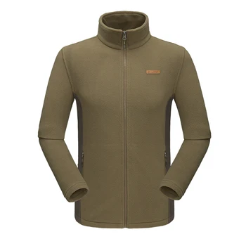 

Tectop fleece jacket Men Outdoor Sport Coat Spring Autumn Windproof Polartec Anti-static Warm Camping Fishing Hiking Jacket Male