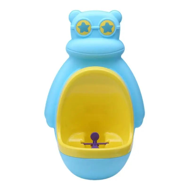 Детский писсуар, Детский горшок для мальчика, тренировочный туалет, пингвин, форма животного, детская подставка, вертикальный писсуар для младенцев, настенный, Новинка - Цвет: Blue Monkey