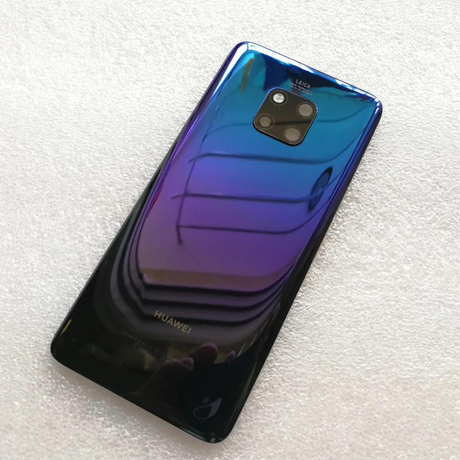 Оригинальная задняя панель корпуса Дверь для huawei mate 20 pro стеклянная крышка батареи для mate 20 задняя крышка Корпус Запасные части