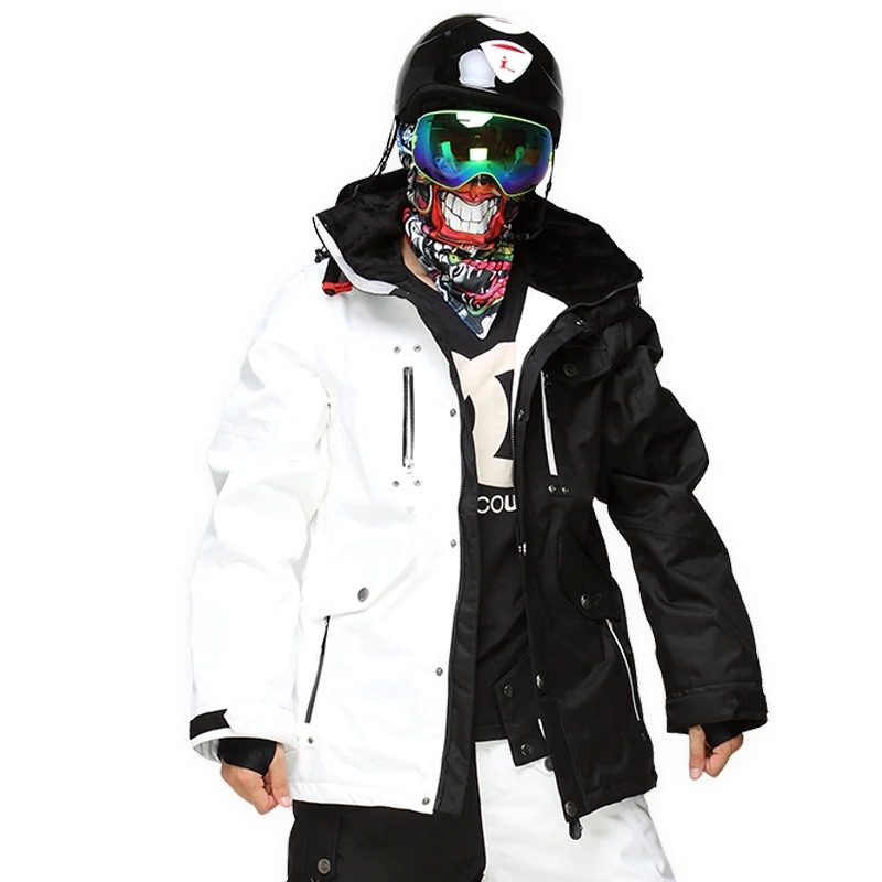 DHL envío libre 2018 nuevo invierno Snowboard con Snowboard esquí engrosamiento impermeable transpirable cálido y trajes de esquí al aire libre