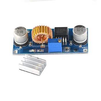 

(5pcs/lot) XL4015 Power Supply Module DC-DC Adjustable Step Down Voltage Module Buck Convert Regulator 5A 4.0-38V To 1.25-35V