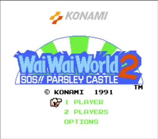 

Wai Wai World 2 English Game Cartridge for NES Console