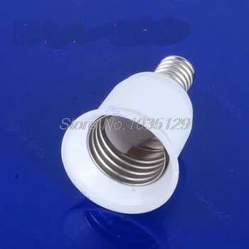 

Newest E14 to E27 Extend Base LED Light Bulb Lamp Adapter Base Converter New
