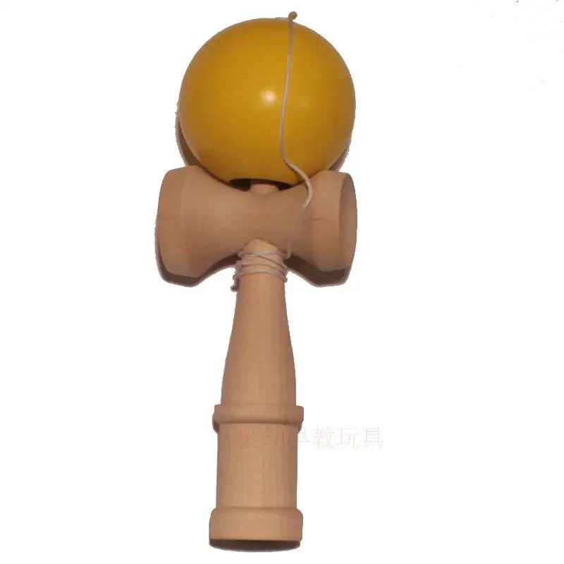 1 шт. резиновый эластичный матовый меч кендама мяч Профессиональная деревянная игрушка умелое жонглирование мяч игра детская игрушка случайный цвет