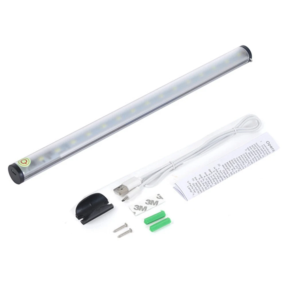 HHTL Touch LED Light, Dimmable 15 LED USB Charge Light Bar Outdoor