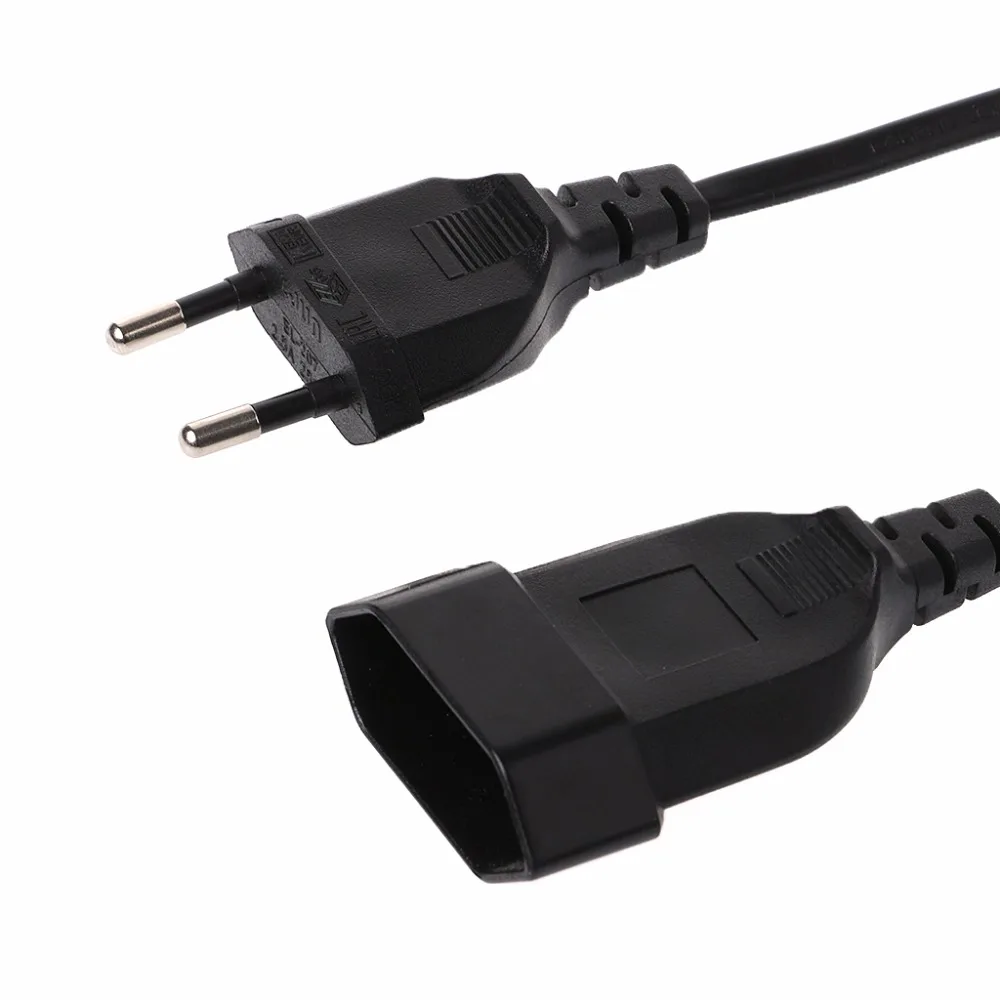 

3m European EU 2 Prong VDE Male to Female Power Extension Cable For PC PDU UPS LS'D Tool