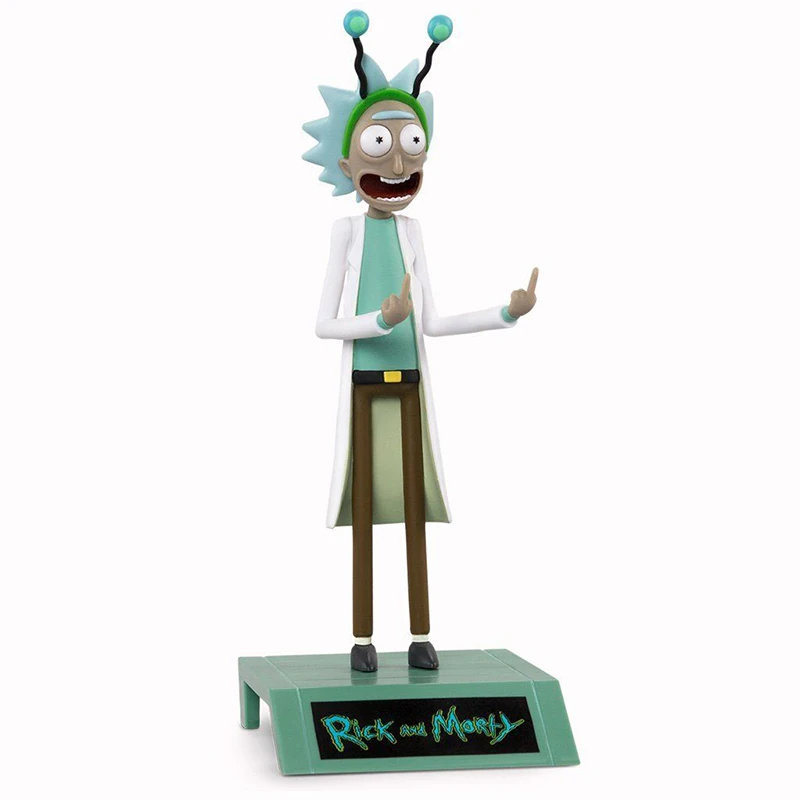 

16cm Western Animiation Anime Rick and Morty Peace Among Worlds PVC action figure collection model toy