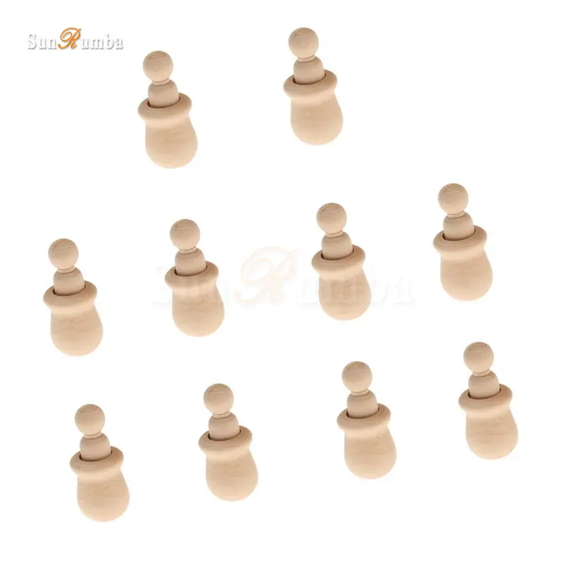 peg dolls wood MUW-151-08
